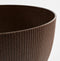 Mica Decorations Doppio - Bloempot op Poten - H20,5 x Ø40 cm - Donkerbruin