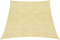 vidaXL - Zonnezeil - 160 - g/m² - 4/5x4 - m - HDPE - beige