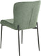 ADA - Eetkamerstoel set van 2 - Groen - Polyester