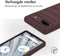 imoshion Hoesje - Geschikt voor Google Pixel 7a - EasyGrip Backcover - Aubergine