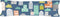 Dekbedovertrek zonder vulling HappyFriday Moshi moshi Holidays Multicolour 90 x 200 cm
