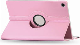 imoshion Tablet Hoes - Geschikt voor Samsung Galaxy Tab A9 Plus - 360° Draaibare Bookcase - Roze