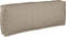 vidaXL - Pallet - Kussen - voor - Rugleuning - Taupe - 120x40x12 - cm - Oxford - Stof