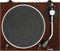Thorens TD 204 - Platenspeler - Snaaraandrijving met stille motor - Walnoot