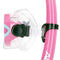 Snorkelbril en -buis voor Kinderen AquaSport Blauw Roze (6 Stuks)