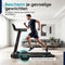 TibaGoods loopband - 1-12 km/u - Belastbaar gewicht 130kg - Inklapbaar - Digitale display