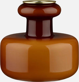 Marimekko - Puteli - Theelichthouder - Glas - Caramel