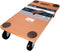 Benson Verhuis trolley/hondje - meubelroller - met handvat - MDF - 200 kg - 58 x 30 cm