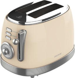 Cecotec Vintage 800 - Broodrooster - 850 W - Beige