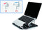 Conceptronic ERGO - Notebook-standaard - Ergonomisch verstelbaar - Zwart