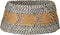 House of Seasons Kerstboomrok - H26 x Ø50 cm - Zeegras - Blauw