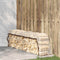 vidaXL - Plantenafdekking - met - zeilringen - 1x4 - m - polyethyleen