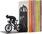 Balvi Boekensteun Wielerrenner Fietser Metaal Zwart Le Tour