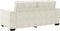 vidaXL - Tweezitsbank - 140 - cm - fluweel - crèmekleurig