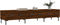 vidaXL - Tv-meubel - 150x36x30 - cm - bewerkt - hout - bruin - eikenkleur