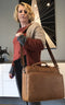 Leren Laptoptas Cognac Jackson