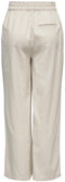 ONLY ONLTOKYO HW LINEN BLEND ST PANT - Dames Broek - Paperbag taille - M