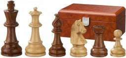 Philos Sigismund - Schaakstukken - Koningshoogte 70 mm - Naturel Bruin