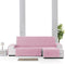 Hoes voor chaise longue met korte armleuning rechts Eysa LEVANTE Roze 100 x 110 x 240 cm