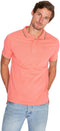 Mario Russo Polo Edward - Polo Shirt Heren - 100% Katoen - Koraal