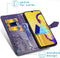 iMoshion Hoesje Geschikt voor Samsung Galaxy M30s / M21 Hoesje Met Pasjeshouder - iMoshion Mandala Bookcase - Paars