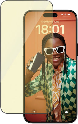 PanzerGlass - Apple iPhone 15 Pro Max - UWF Anti Reflective & Bluelight Screenprotector