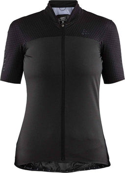 Craft Hale Glow Jersey W Fietsshirt - Maat S - Zwart