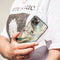 iMoshion Hoesje Geschikt voor iPhone SE (2022) / SE (2020) / 8 / 7 / 6s / 6 Hoesje Siliconen - iMoshion Design hoesje - Wit / Zwart / Shattered Beige Marble