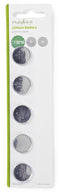 Nedis BALCR20165BL - Knoopcelbatterij - Duurzaam lithium - Zilver