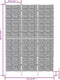vidaXL - Kamerscherm - met - 3 - panelen - 122x180 - cm - waterhyacint - zwart