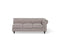 CHESTERFIELD - Hoekbank - Beige - Linkerzijde - 280 cm - Polyester