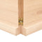vidaXL - Wastafelblad - 160x40x4 - cm - onbehandeld - massief - hout