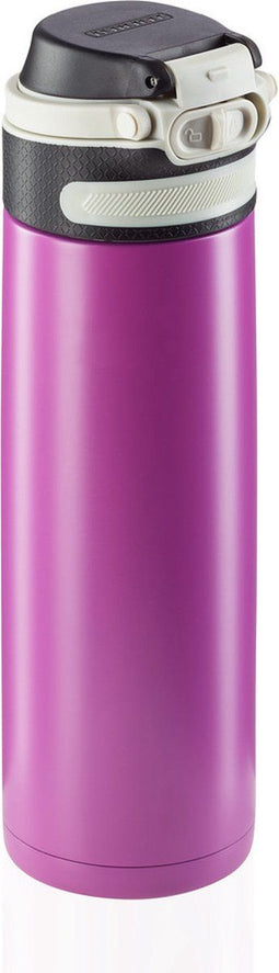 Leifheit Flip - Isoleerbeker 600 ml - Lekvrij - Paars