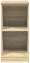 vidaXL - Garagekast - 40x51x85 - cm - massief - grenenhout - sonoma - eikenkleurig