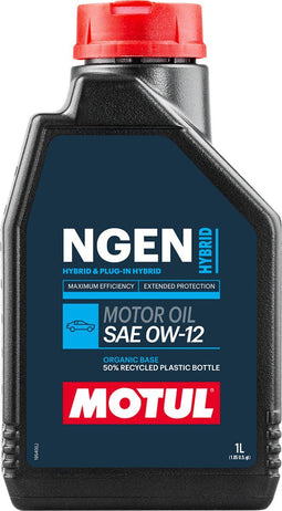 Motul NGEN Motor Oil Hybrid 0W-12 - 1L