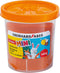 Eberhard Faber kinderklei - 4x in beker - 140 gram - oranje-roze-groen-paars - EF-572510