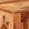 vidaXL - Hoge - kast - 50x30x110 - cm - massief - sheeshamhout