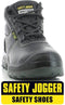 Safety Jogger Bestboy Werkschoen - Hoog model - S3 - Maat 36 - Zwart