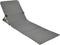 HI Strandmat stoel opvouwbaar PVC grijs