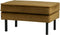 BePureHome Rodeo hocker op poten - Velvet - Honing Geel - 45x84x54