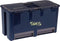 Raaco Compact 27 - Gereedschapskoffer - 2 lades uitneembare bak 6 inzetbakjes - Blauw