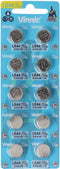 Vinnic L1154F - Alkaline Knopbatterij - 10 stuks (10-pack)