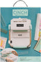 We R Memory Keepers Cinch V2 - Boekbinder Machine - Perforator voor ronde gaten - Turquoise