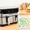 Tefal Dual Easy Fry & Grill EY905D - Heteluchtfriteuse XXL - 8,3L - RVS - 2700W