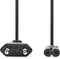 Nedis Stroomkabel - Euro Male - IEC-320-C7 - 2.00 m - Zwart