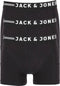 JACK&JONES SENSE TRUNKS - Boxershorts - 3-pack - Zwart (3-pack)