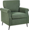 VIETAS - Fauteuil - Groen - Polyester
