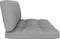 vidaXL - Palletkussens - 2 - st - stof - grijs