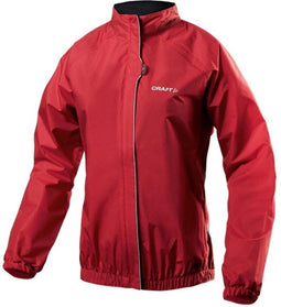Craft Bike Rain Jacket Women - Sportjas - Dames - Maat 38 - Rood;Zwart