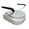 Able2 Toiletverhoger - 3 hoogtes 8/10/13 cm - met deksel en armleuningen